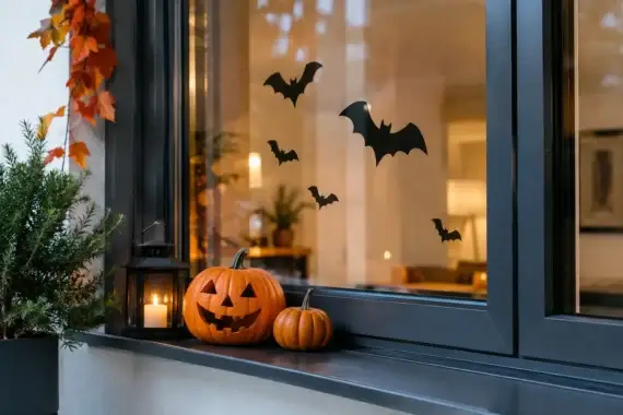 Infissi Halloween: decorazioni senza danni